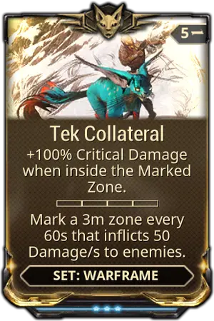Tek Collateral mod card