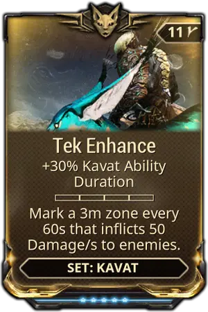Tek Enhance mod card