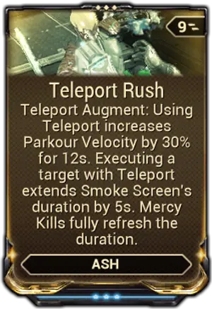 Teleport Rush mod card