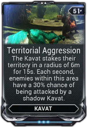 Territorial Aggression mod card