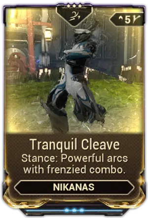 Tranquil Cleave mod card