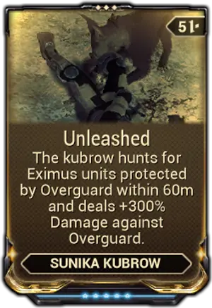 Unleashed mod card