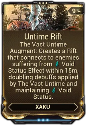 Untime Rift mod card