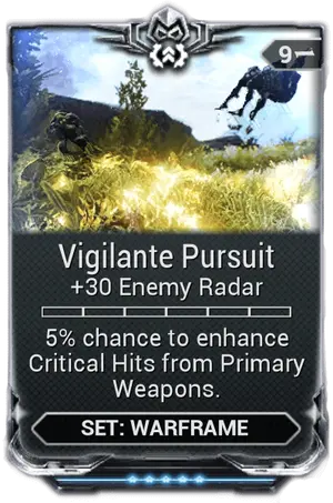 Vigilante Pursuit mod card
