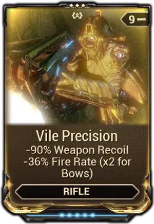 Vile Precision mod card