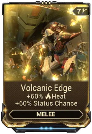 Volcanic Edge mod card