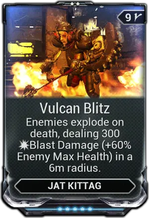 Vulcan Blitz mod card