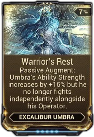 Warrior's Rest mod card