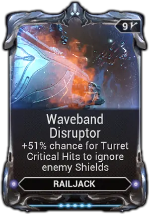 Waveband Disruptor mod card