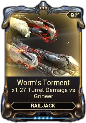 Worm's Torment mod card