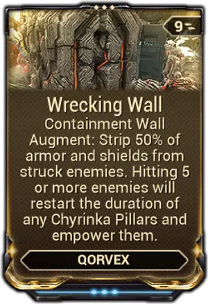 Wrecking Wall mod card